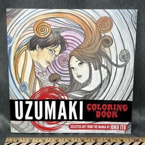 Uzumaki Adult Coloring Book Junji Ito Viz Media Horror Manga Art Spirals